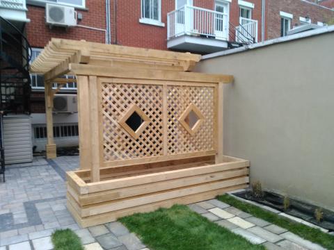 Patio et pergola